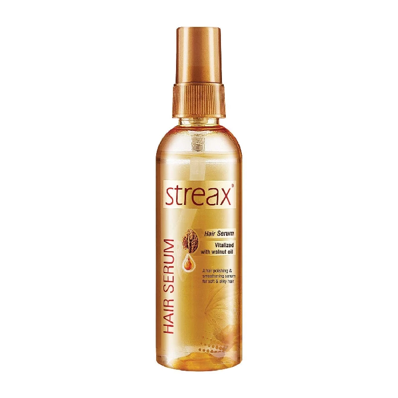 Streax Hair Serum for Women & Men Containing Walnut Oil